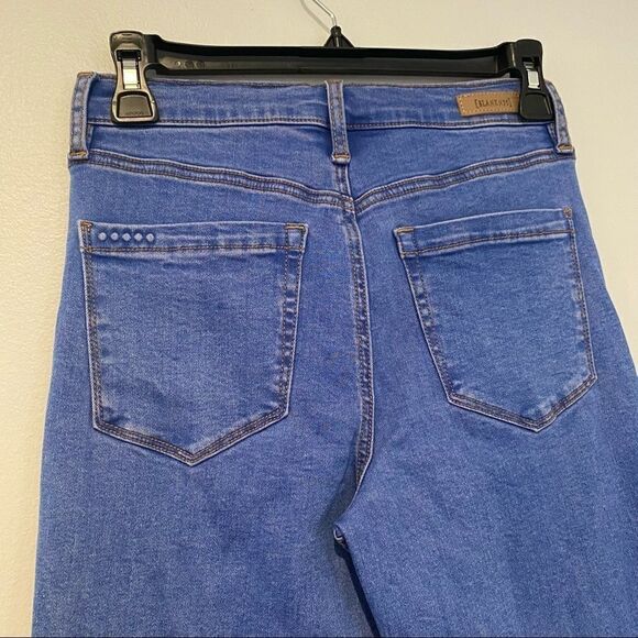 Blank NYC Denim Crop Skinny High Waist Jeans Size 27 - Picture 4 of 6